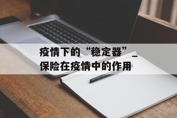 疫情下的“稳定器”_保险在疫情中的作用