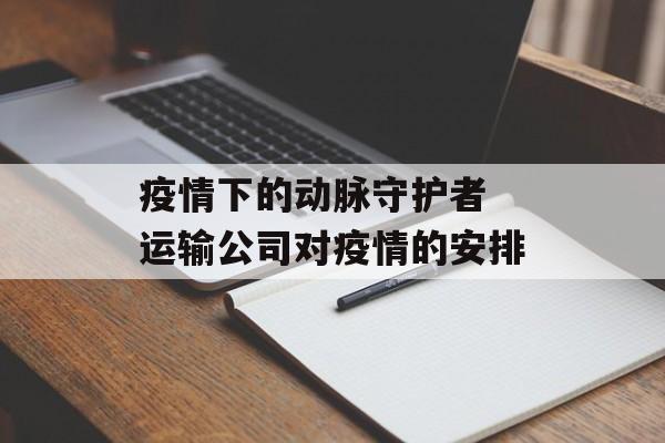 疫情下的动脉守护者 运输公司对疫情的安排